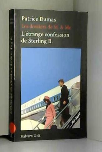 9782954257303: L'trange confession de Sterling B.