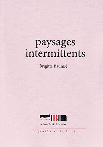 Stock image for Paysages intermittents for sale by Gallix