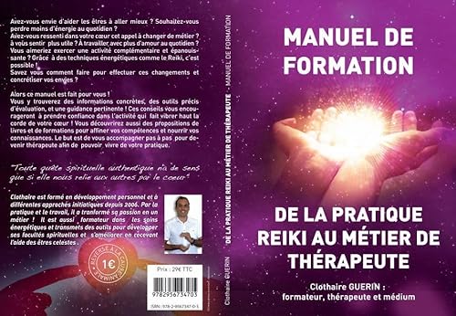 9782956734703: De la pratique Reiki au mtier de thrapeute: manuel de formation (French Edition)