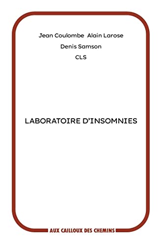 Stock image for Laboratoire d'insomnies for sale by Gallix
