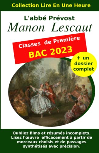 Imagen de archivo de Manon Lescaut: Lire Manon Lescaut en une heure (French Edition) a la venta por Book Deals