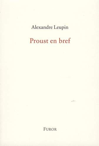 Stock image for Proust en bref for sale by librairie le Parnasse