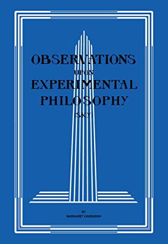 Imagen de archivo de Observations upon Experimental Philosophy a la venta por Ammareal