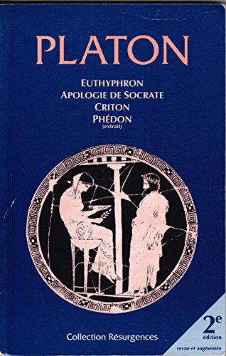 9782980418136: Platon Euthyphron Apologie de Socrate Kriton Ph?don