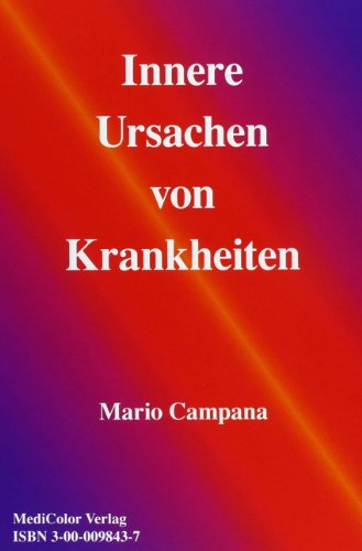 Stock image for Innere Ursachen von Krankheiten -Language: german for sale by GreatBookPrices