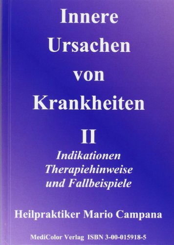 Stock image for Innere Ursachen von Krankheiten II -Language: german for sale by GreatBookPrices