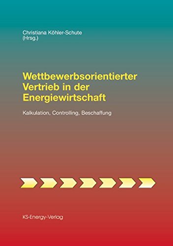 Stock image for Wettbewerbsorientierter Vertrieb in der Energiewirtschaft: Kalkulation, Controlling, Beschaffung for sale by medimops