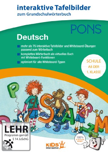 Beispielbild fr PONS interaktive Tafelbilder zum Grundschulwrterbuch Deutsch zum Verkauf von medimops