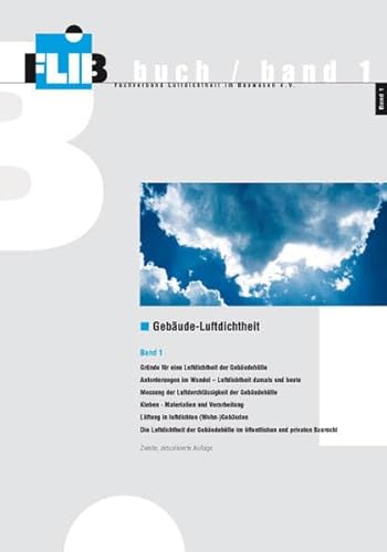Beispielbild fr Gebude-Luftdichtheit, Band 1 -Language: german zum Verkauf von GreatBookPrices