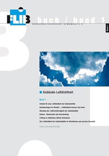 Stock image for Gebude-Luftdichtheit, Band 1 -Language: german for sale by GreatBookPrices