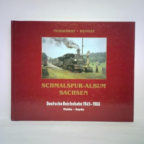 Beispielbild fr Schmalspur-Album Sachsen: Deutsche Reichsbahn 1945-1966. Mulda - Sayda (Gebundene Ausgabe) von Matthias Hengst (Autor), Jrg Hanstein (Bearbeitung) zum Verkauf von BUCHSERVICE / ANTIQUARIAT Lars Lutzer