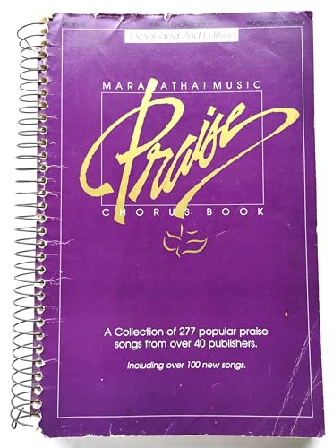 Stock image for Maranatha Music Praise Chorus Book for sale by Patrico Books