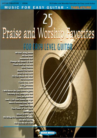 9783015117314: 25 Praise and Worship Favorites: For Easy Level Guitar