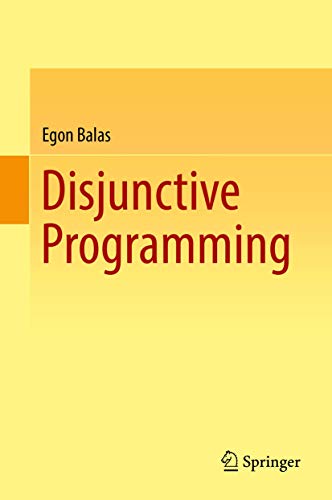 Beispielbild fr Disjunctive Programming zum Verkauf von Blackwell's