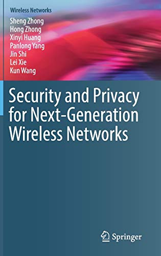 Imagen de archivo de Security and Privacy for Next-Generation Wireless Networks a la venta por Revaluation Books
