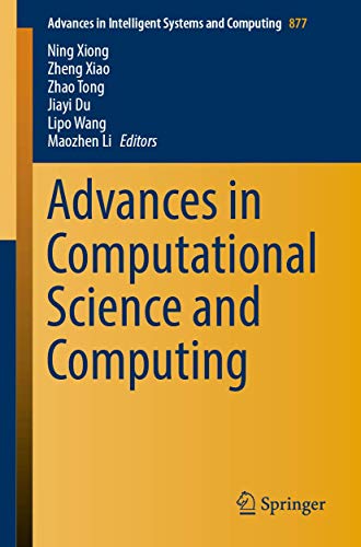 Imagen de archivo de Advances in Computational Science and Computing a la venta por Revaluation Books