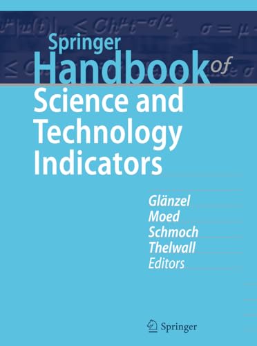 Stock image for Springer Handbook of Science and Technology Indicators. for sale by Gast & Hoyer GmbH