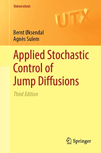 Stock image for Applied Stochastic Control Of Jump Diffusions for sale by Books Puddle
