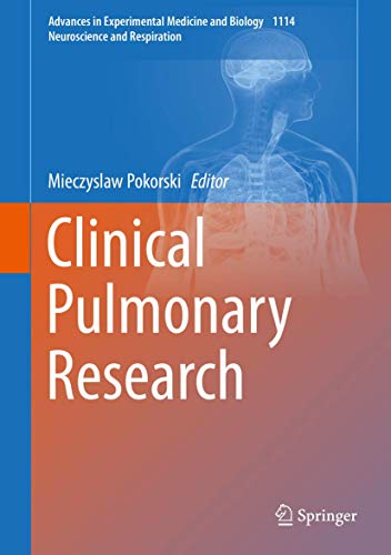 Stock image for Clinical Pulmonary Research. for sale by Antiquariat im Hufelandhaus GmbH  vormals Lange & Springer