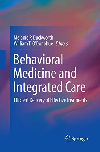 9783030065652: Behavioral Medicine and Integrated Care: Efficient Delivery of Effective Treatments