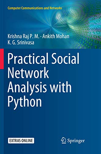 9783030072414: Practical Social Network Analysis with Python (Computer Communications and Networks)