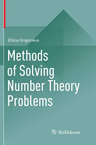 Stock image for Methods of Solving Number Theory Problems for sale by Lucky's Textbooks