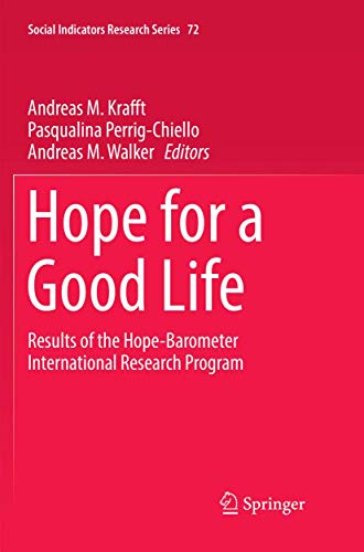 Stock image for Hope for a Good Life: Results of the Hope-barometer International Research Program for sale by Revaluation Books