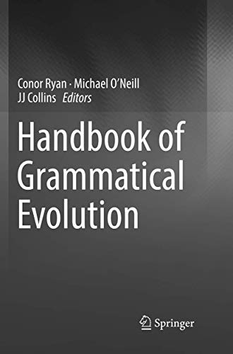 Stock image for Handbook of Grammatical Evolution for sale by AwesomeBooks