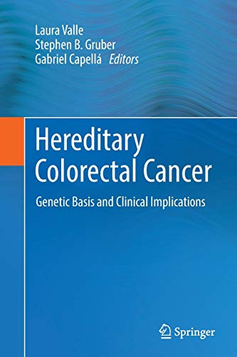 Beispielbild fr Hereditary Colorectal Cancer: Genetic Basis and Clinical Implications zum Verkauf von ThriftBooks-Dallas