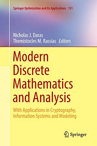 Beispielbild fr Modern Discrete Mathematics and Analysis: With Applications in Cryptography, Information Systems and Modeling zum Verkauf von Revaluation Books