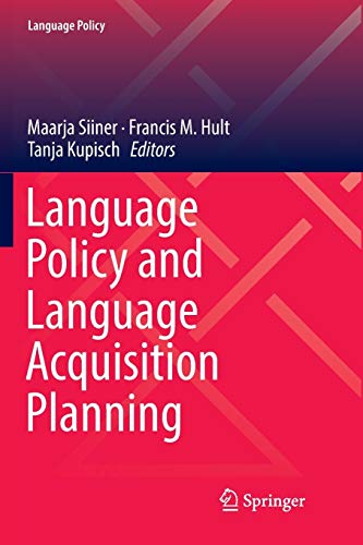 9783030093655: Language Policy and Language Acquisition Planning: 15
