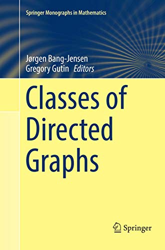 Beispielbild fr Classes of Directed Graphs. zum Verkauf von Gast & Hoyer GmbH