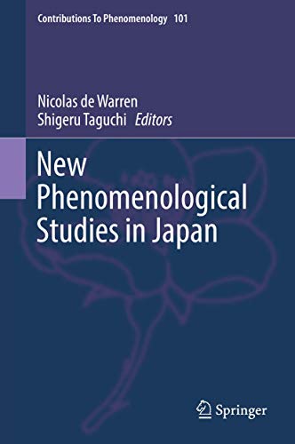 Imagen de archivo de New Phenomenological Studies in Japan. a la venta por Gast & Hoyer GmbH