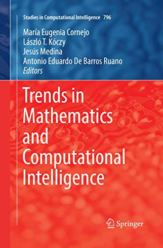 9783030131173: Trends in Mathematics and Computational Intelligence (Studies in Computational Intelligence)