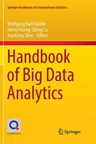 9783030132385: Handbook of Big Data Analytics (Springer Handbooks of Computational Statistics)