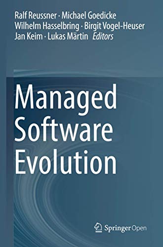 9783030135010: Managed Software Evolution