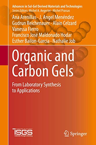 9783030138967: Organic and Carbon Gels: From Laboratory Synthesis to Applications (Advances in Sol-Gel Derived Materials and Technologies)