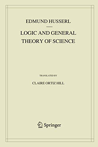 Beispielbild fr Logic and General Theory of Science zum Verkauf von Blackwell's