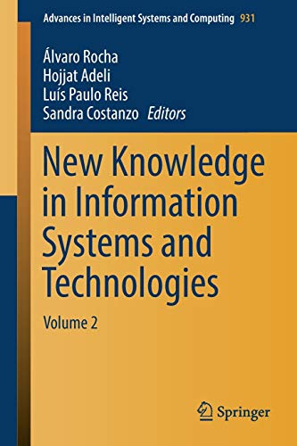 Stock image for New Knowledge in Information Systems and Technologies. for sale by Antiquariat im Hufelandhaus GmbH  vormals Lange & Springer