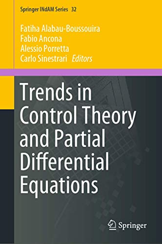9783030179489: Trends in Control Theory and Partial Differential Equations
