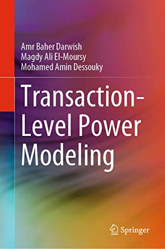 9783030248260: Transaction-level Power Modeling