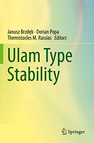 Beispielbild fr Ulam Type Stability zum Verkauf von Revaluation Books