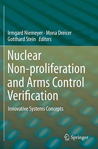 9783030295394: Nuclear Non-proliferation and Arms Control Verification: Innovative Systems Concepts