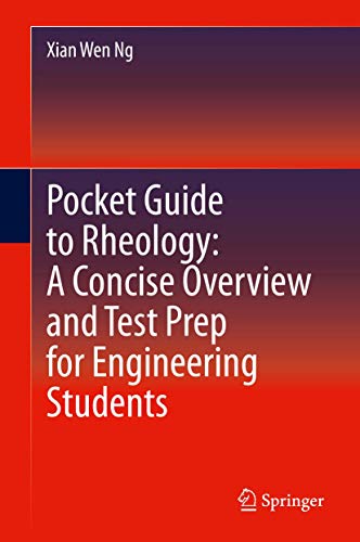 Beispielbild fr Pocket Guide to Rheology: A Concise Overview and Test Prep for Engineering Students zum Verkauf von Blackwell's