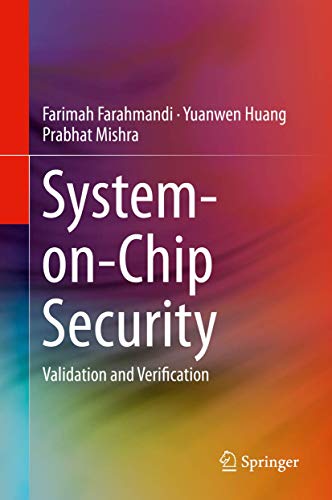 Imagen de archivo de System-on-Chip Security: Validation and Verification a la venta por Revaluation Books