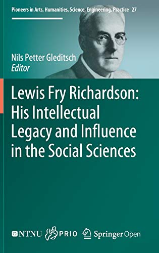 Stock image for Lewis Fry Richardson: His Intellectual Legacy and Influence in the Social Sciences for sale by Blackwell's