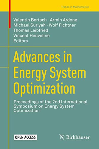 Stock image for Advances in Energy System Optimization: Proceedings of the 2nd International Symposium on Energy System Optimization for sale by Revaluation Books