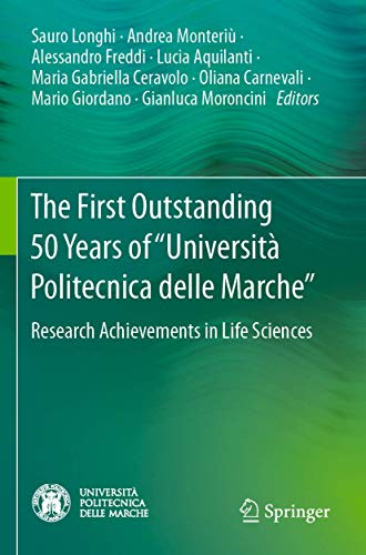 9783030338343: The First Outstanding 50 Years of Universit Politecnica Delle Marche: Research Achievements in Life Sciences