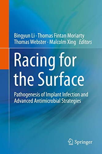 Stock image for Racing for the Surface. Pathogenesis of Implant Infection and Advanced Antimicrobial Strategies. for sale by Antiquariat im Hufelandhaus GmbH  vormals Lange & Springer