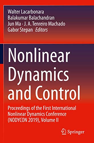 9783030347499: Nonlinear Dynamics and Control: Proceedings of the First International Nonlinear Dynamics Conference Nodycon 2019 (2)